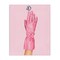 Stupell Industries Pink Glove & Disco Ball Canvas Design by Ziwei Li